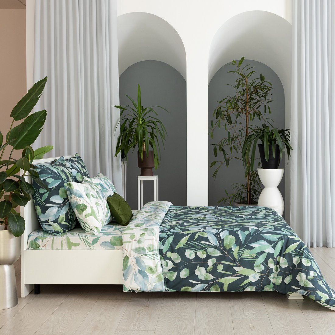 

1.5-спальный комплект постельного белья Волшебная ночь Monsoon 1.5сп ВН 1502 30159/1+30159/2