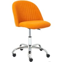Офисное кресло TetChair Melody (флок, оранжевый)