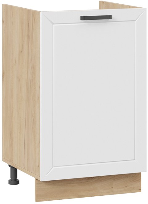 

Шкаф напольный Трия Лорас 1Н5М (дуб крафт золотой/холст белый)