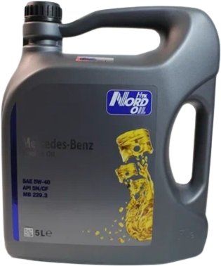 

Моторное масло Nord Oil Specific Line 5W-40 Mercedes 5л