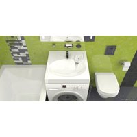 Умывальник MARRBAXX Мэйси V5 (сигнально белый D1, с кронштейном, без сифона)