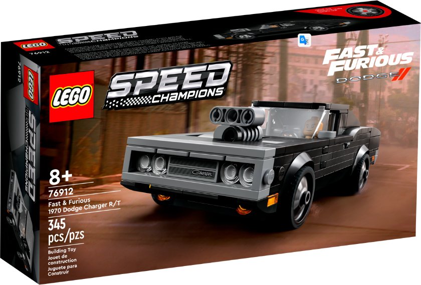 

Конструктор LEGO Speed Champions 76912 Fast & Furious 1970 Dodge Charger R/T