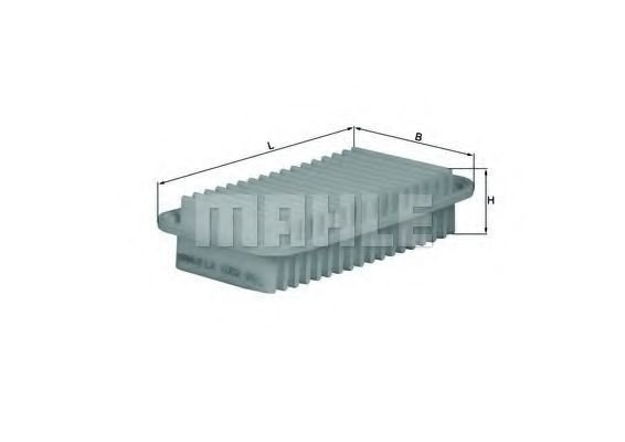 

Воздушный фильтр Mahle Knecht LX1002