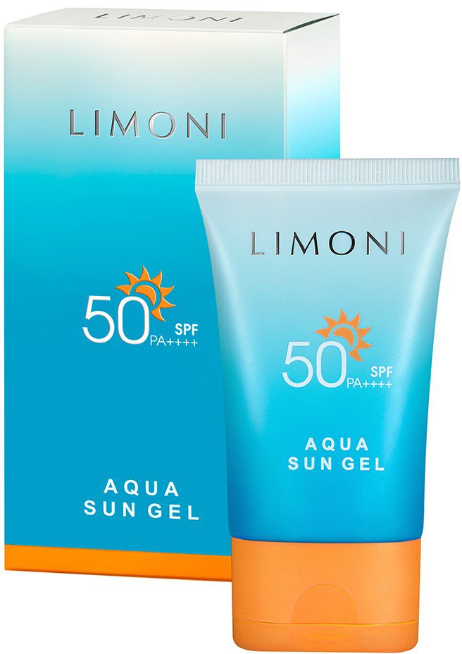 

Крем солнцезащитный Limoni SPF 50+РА++++ Aqua Sun Gel 50 мл