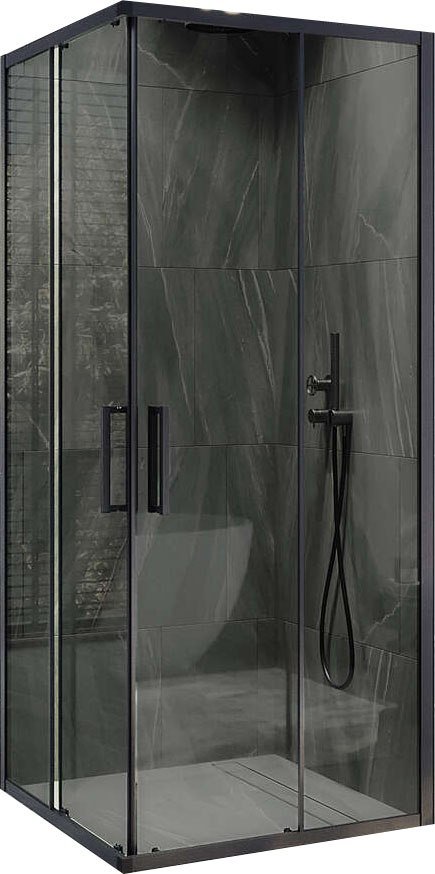 

Душевой уголок MaybahGlass MGY-1328-6 (графит стекло/черный)