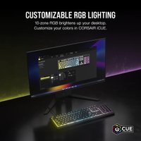 Клавиатура Corsair K55 Core RGB (черный, нет кириллицы)