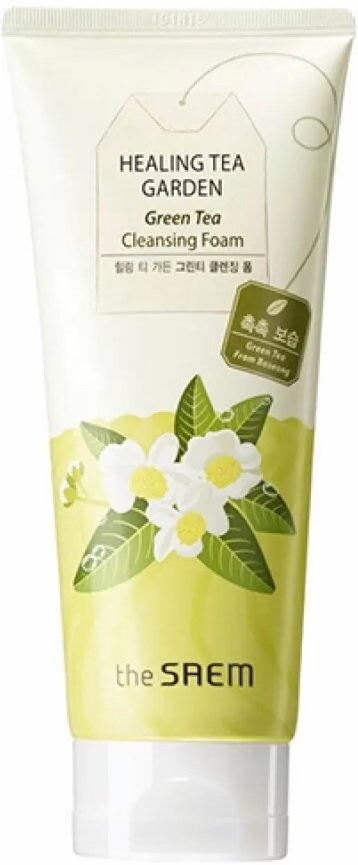 

The Saem Пенка для умывания Healing Tea Garden Green Tea Cleans (150 мл)