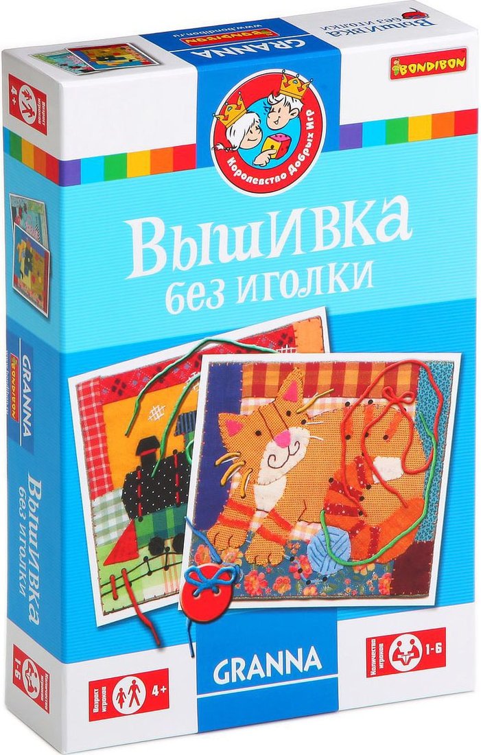 

Шнуровка Bondibon Вышивка без иголки ВВ1271