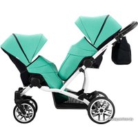 Универсальная коляска BEBETTO Bebetto42 (3 в 1, UL207, белая рама)