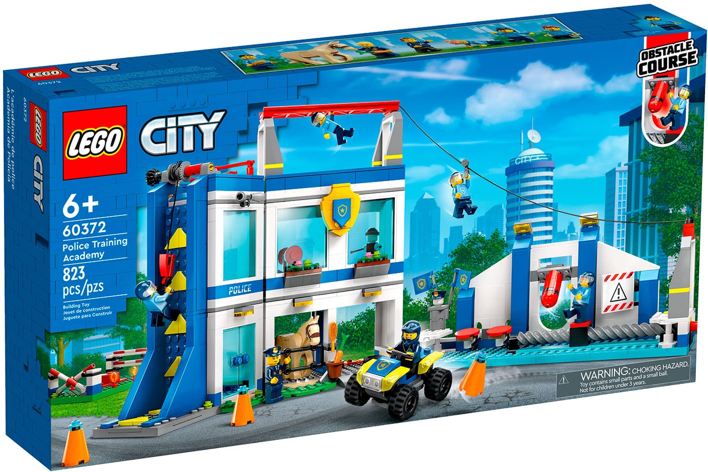

Конструктор LEGO City 60372 Полицейская тренировочная академия