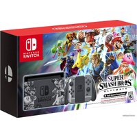 Игровая приставка Nintendo Switch Super Smash Bros. Ultimate Edition (серый)