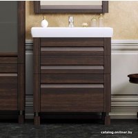  Opadiris Тумба Лаварро 70 с умывальником Dreja Q700 (напольная, венге)