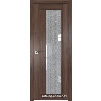 Межкомнатная дверь ProfilDoors 2.72XN L 70x200 (салинас темный/стекло дождь белый)