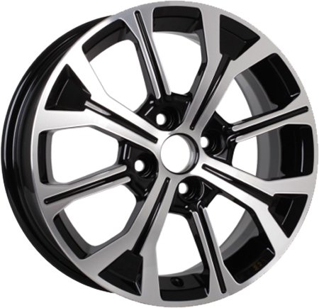 

Литые диски K&K КС945 15x6" 4x100мм DIA 60.1мм ET 50мм Алмаз черный
