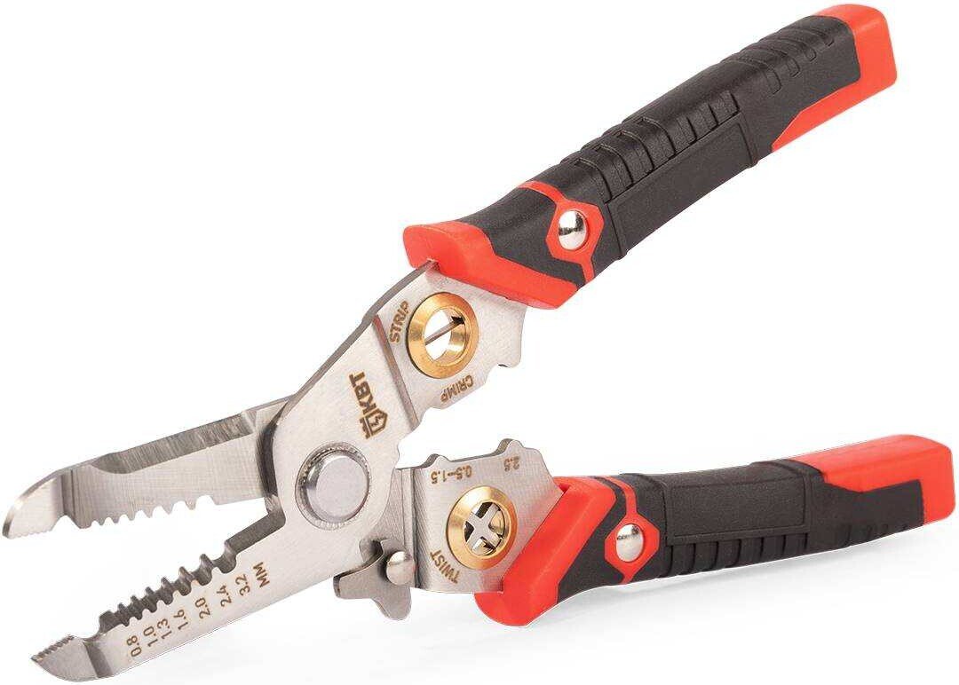 

Клещи для снятия изоляции КВТ WSS-02