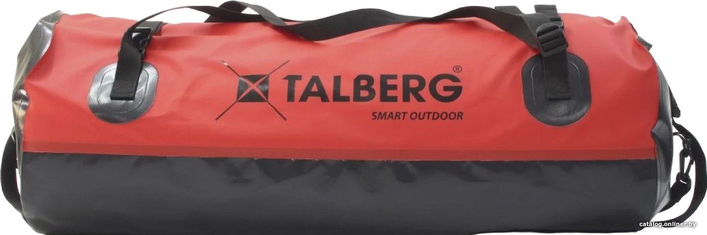 Гермосумка Talberg Travel Dry Bag 80 (черный/красный)