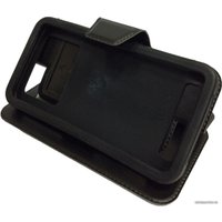 Чехол для телефона Digital Part Для телефона 4.5" (фактура кожа, черный)