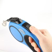 Поводок-рулетка Triol Urban 11121010 (M, 5м лента, синий)