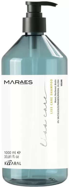 

Шампунь Kaaral Maraes Liss Care shampoo разглаживающий для прямых волос 1 л