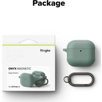 Чехол Ringke Onyx Magnetic для Airpods 4 Sage Green