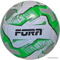 Футбольный мяч Fora FS-1001Y (5 размер, зеленый/белый)