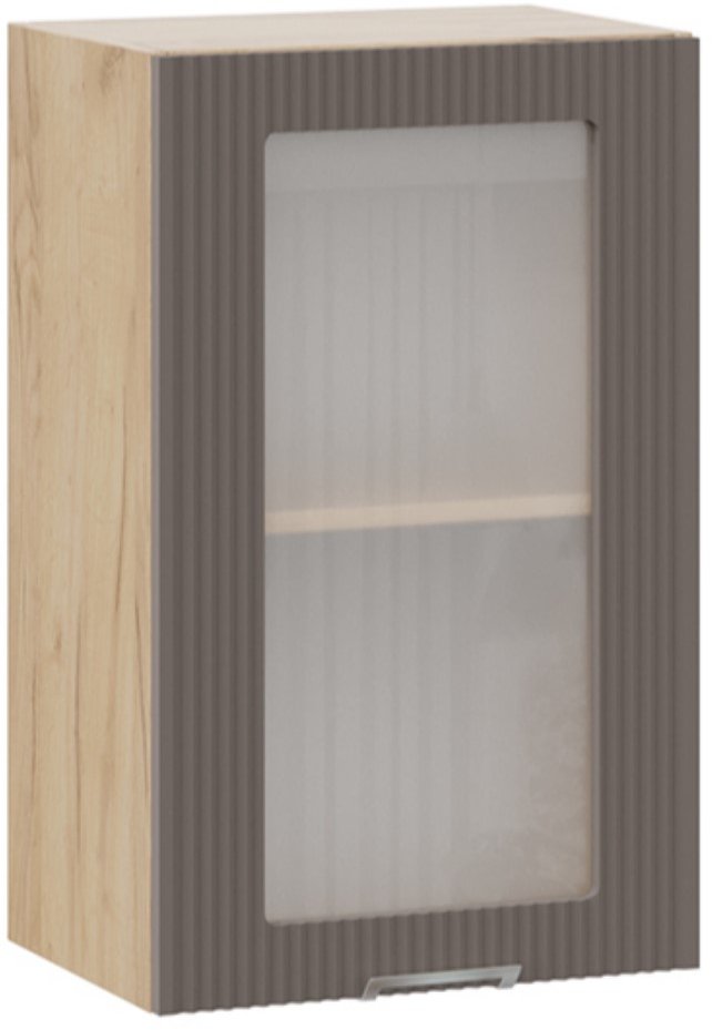 

Шкаф навесной Трия Кимберли 1В45С (дуб крафт золотой/муссон)