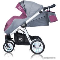 Коляска прогулочная «книга» BabyActive XQ (02, белая рама)