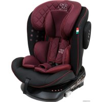 Детское автокресло Sweet Baby Crosstour 360 SPS Isofix 0-36 (винный/черный)