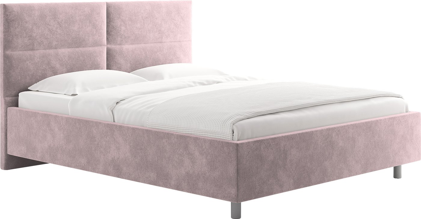 Кровать Сонум Omega 160x200 (микровелюр лиловый)