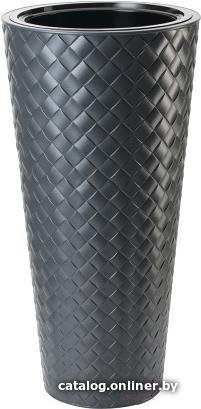 Кашпо Form-Plastic Makata Slim 2830-014 (антрацит)