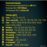 Набор отверток прецизионных Cablexpert TK-SD-08R (49 предметов)