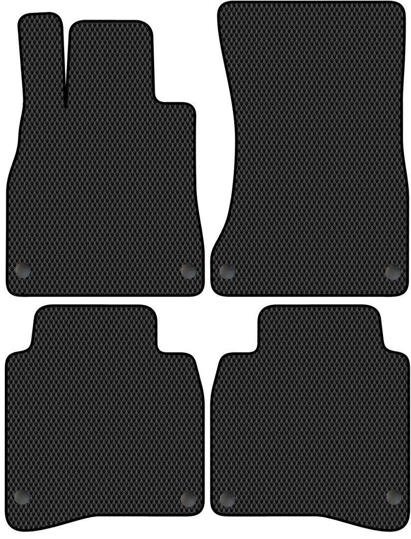 

Комплект ковриков для авто Alicosta Mercedes-Benz S-Class VI (седан, гибрид / W222) 2017 - 2020 (черный, ромб)