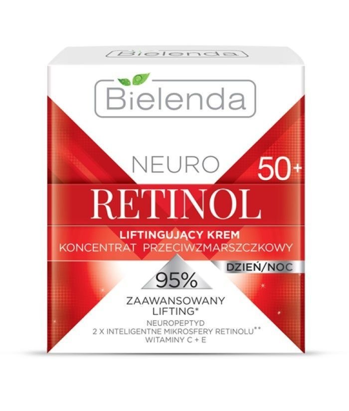 

Bielenda Neuro Retinol подтягивающий против морщин 50+ день/ночь 50 мл