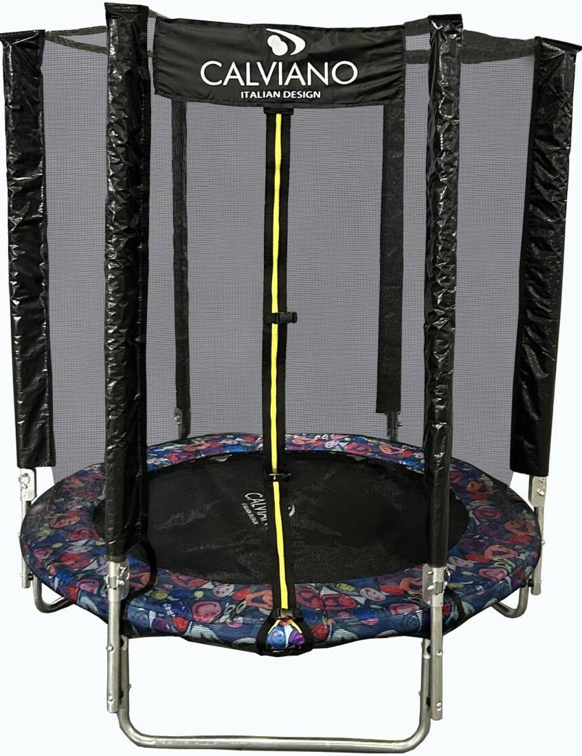 

Батут Calviano Smile 183 см-6 ft с внутренней сеткой складной