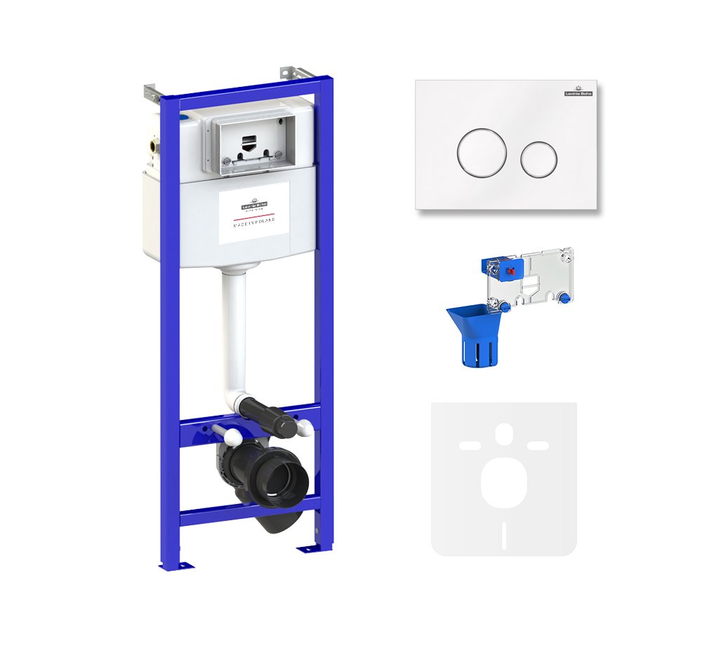 

Инсталляция для унитаза Lavinia Boho Relfix 5 в 1 77010040 (белое стекло)