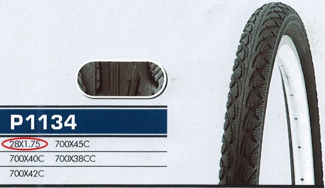 

Велопокрышка Wanda CrownKing 28x1.75-P1134