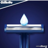 Бритвенный станок Gillette Blue II с увлажняющей полоской 10 шт 7702018467679