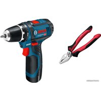 Дрель-шуруповерт Bosch GSR 12V-15 Professional 0615990K2L (с 2-мя АКБ, кейс)