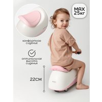 Каталка Amarobaby Enjoy AB24-7NJ/0006 (белый/розовый)