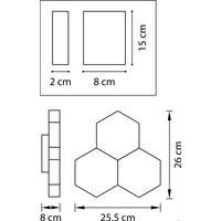 Бра Lightstar Favo 750631