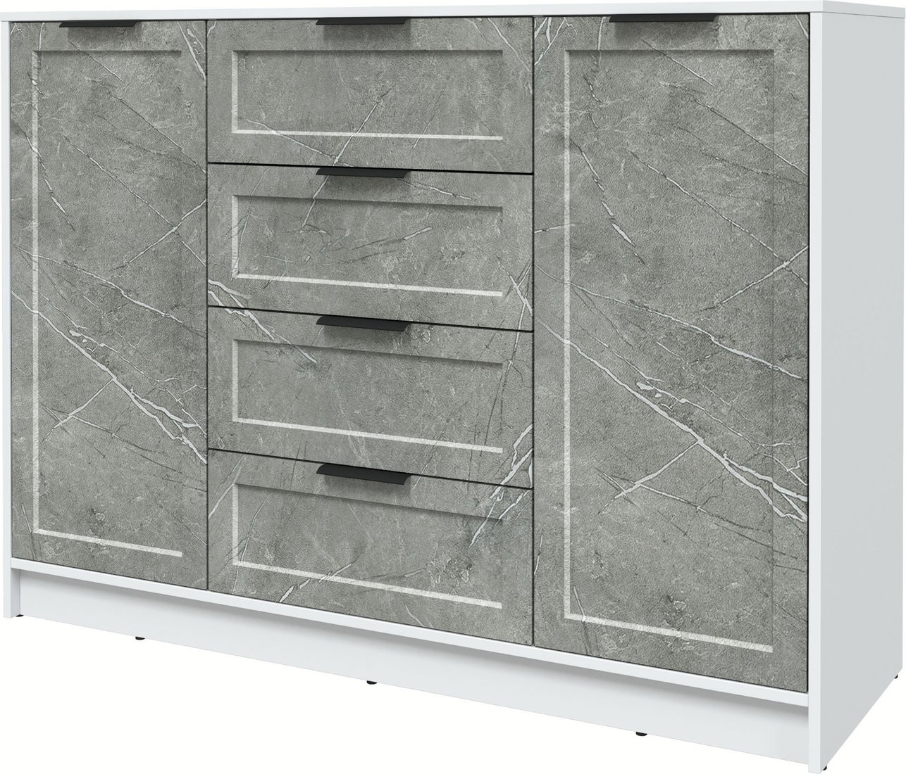 

Тумба Интерлиния Концепт Тренд КТ-Т140 (белый платинум/керамика)