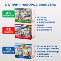 Набор школьника BRAUBERG В подарочной коробке 880949 (43 предмета)