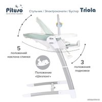 Высокий стульчик Pituso Triola (зеленый)