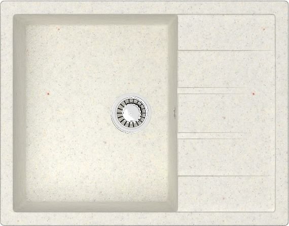

Кухонная мойка MARRBAXX Карельский камень модель 151/Q7 F151Q007 (хлопок/белый)