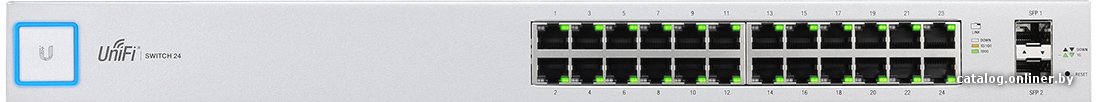 Управляемый коммутатор 2-го уровня Ubiquiti UniFi Switch 24