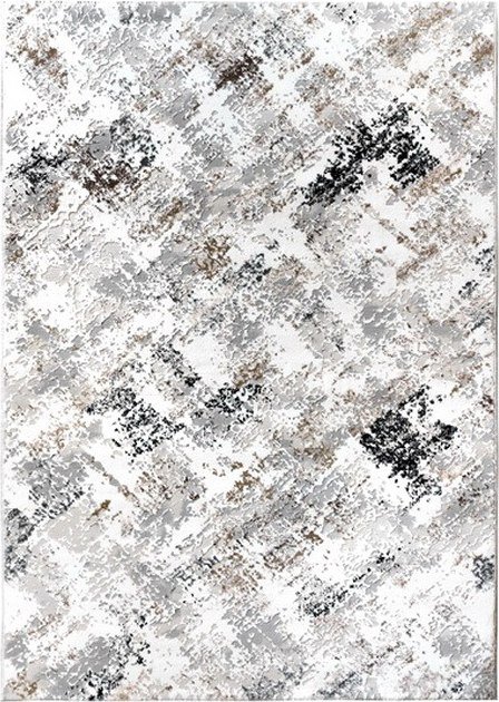 

Ковер для жилой комнаты Sirma Carpet Portfolio 05328O-WHITE-GREY (1.4x2)