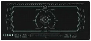 Коврик для стола Lunacy SD Mission XL
