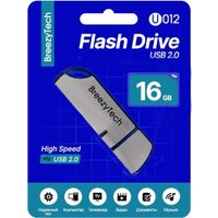 USB Flash BreezyTech U012 16GB (серебристый/синий)