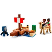 Конструктор LEGO Minecraft 21259 Путешествие на пиратском корабле