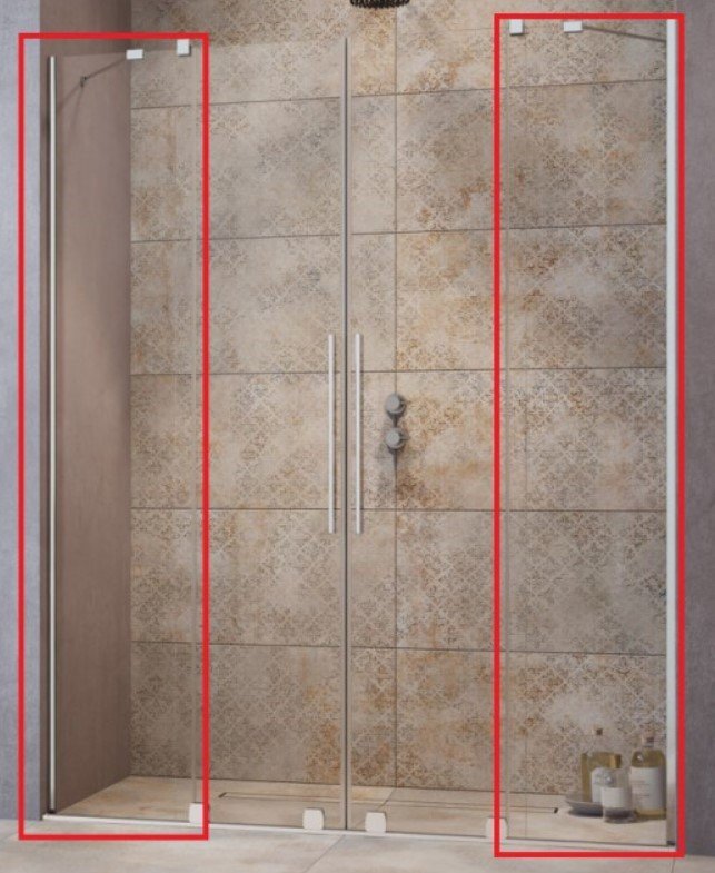 

Душевая стенка Radaway Furo Wall 367 10111367-01-01